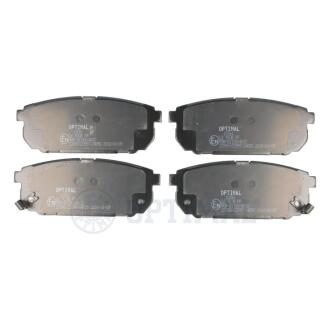 Гальмівні колодки дискові Optimal BP-12261