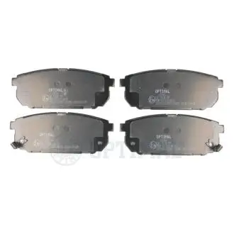 Гальмівні колодки дискові Optimal BP-12261