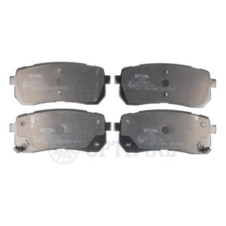 Гальмівні колодки дискові Optimal BP-12282