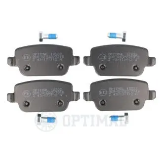 Гальмівні колодки дискові Optimal BP-12322