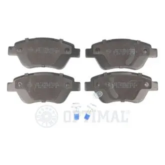 Колодки гальмівні Fiat Doblo 01- (123x53.3x17.3) (з датчика) Optimal BP12324