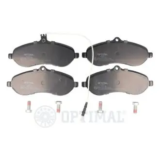 Гальмівні колодки дискові Optimal BP-12337