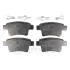Колодки тормозные (задние) Citroen C4 Picasso/Grand Picasso 06-13/Peugeot 408 10- Optimal BP12343 (фото 1)