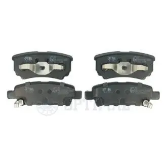 Гальмівні колодки дискові Optimal BP-12356