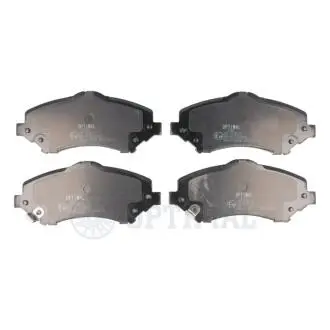 Гальмівні колодки дискові Optimal BP-12381
