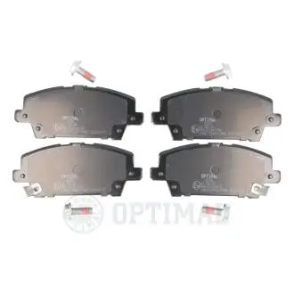 Гальмівні колодки дискові Optimal BP-12386