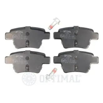 Гальмівні колодки дискові Optimal BP-12388