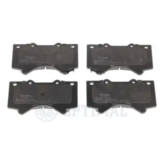 Колодки гальмівні (передні) Toyota Land Cruiser 200 08- (Advics) Optimal BP12397