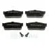 Колодки гальмівні (задні) Nissan Almera/Maxima 95-00/Primera 90-98/Sunny 90-95/Infiniti I30 97- Optimal BP12424 (фото 1)