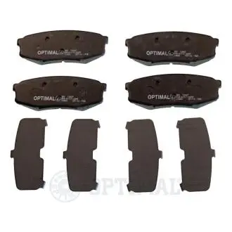 Колодки гальмівні (задні) Toyota Land Cruiser 200 08- Optimal BP12427