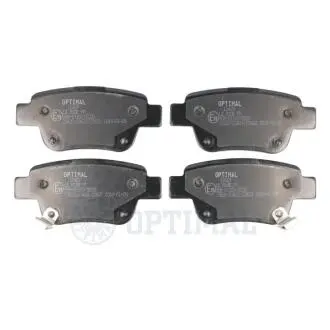Колодки гальмівні (задні) Toyota Avensis 03-08/Corolla Verso 04-09 Optimal BP12429