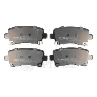 Колодки гальмівні (задні) Opel Insignia 08-17/Chevrolet Malibu/Bentley Flying Spur 12-/Saab 9-5 10- Optimal BP12454