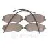Тормозные колодки (передние) Citroen C8/Peugeot 807 2.0/2.2 HDi 06- (Lucas) Q+ Optimal BP12467 (фото 2)