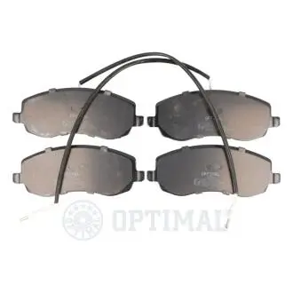 Тормозные колодки (передние) Citroen C8/Peugeot 807 2.0/2.2 HDi 06- (Lucas) Q+ Optimal BP12467