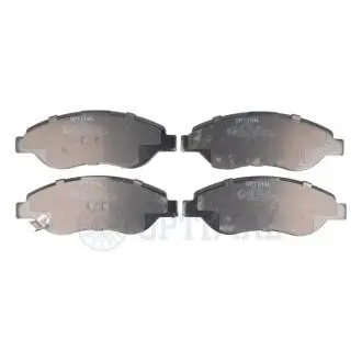 Колодки тормозные (передние) Opel Corsa D 06- Optimal BP12471