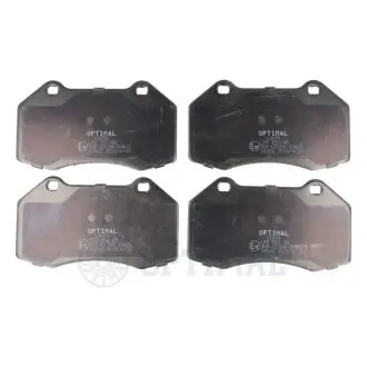 Колодки гальмівні (передні) Renault Megane II/III 04-/Scenic II/Grand Scenic I 04-09/Clio III 06-14 Optimal BP12474