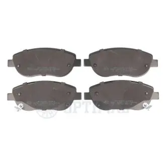 Колодки гальмівні (передні) Toyota Avensis 2.2D 09- (150.7x19) Optimal BP12559