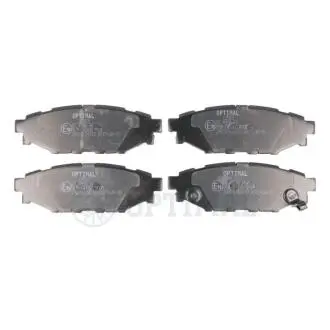 Гальмівні колодки дискові Optimal BP-12563