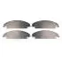 Колодки гальмівні (передні) Chrysler 300 C/II 04-/Lancia Thema 3.0/3.6 11-14 Optimal BP12578 (фото 1)