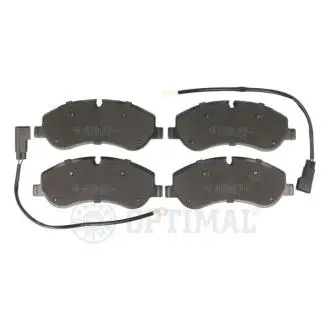 Гальмівні колодки дискові Optimal BP-12588