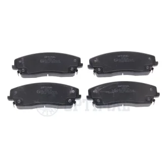Колодки гальмівні (передні) Chrysler 300C 04-/300 II 12-/Dodge Challenger 08-/Charger 05- Optimal BP12613