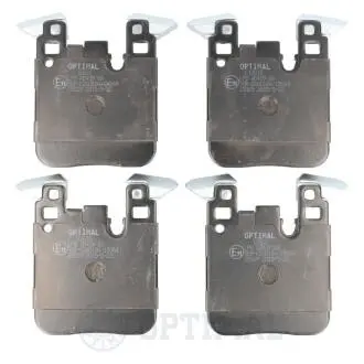 Гальмівні колодки дискові Optimal BP-12616