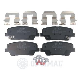 Гальмівні колодки дискові Optimal BP-12631