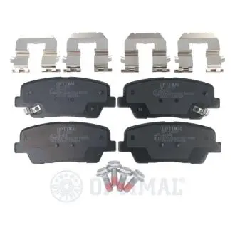 Гальмівні колодки дискові Optimal BP-12631