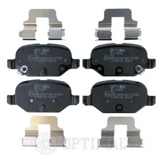 Тормозные колодки (задние) Fiat Panda 12- Optimal BP12639