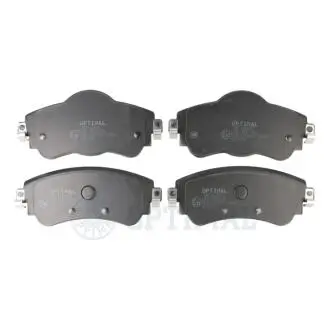 Гальмівні колодки дискові Optimal BP-12667