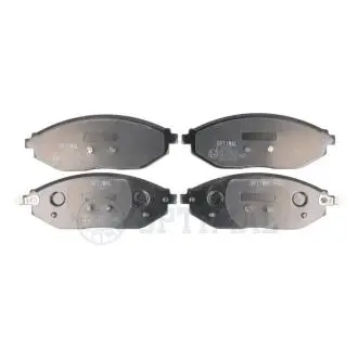 Тормозные колодки (передние) Chevrolet Spark/Matiz 10- Optimal BP12669
