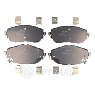 Гальмівні колодки дискові Optimal BP-12681