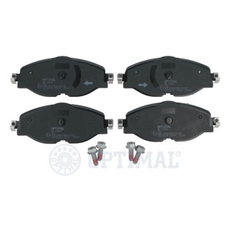 Колодки гальмівні (передні) Audi A1/Q3 18-/Seat Leon/Skoda Octavia/VW Golf/Caddy/Touran/Passat 12- Optimal BP12819 (фото 1)