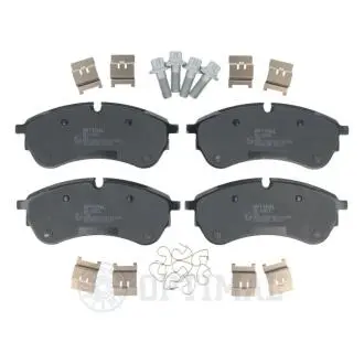 Тормозные колодки (передние/задние) VW Crafter/MAN TGE 2.0TDI 16- (CBI) Q+ (163.6x67x21.1) Optimal BP12822