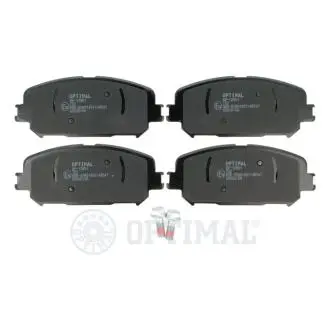 Колодки гальмівні (передні) Renault Scenic IV 16-/Megane IV 15-/Espace V 15- Optimal BP12851