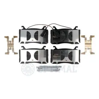 Колодки тормозные (передние) Alfa Romeo Giulia/Stelvio 2.0/2.2D/2.9 15- Optimal BP12860