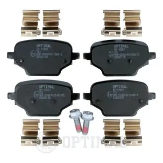 Колодки гальмівні (задні) Opel Combo 18-/Citroen Berlingo/Peugeot Partner 18- (TRW) Q+ Optimal BP12901
