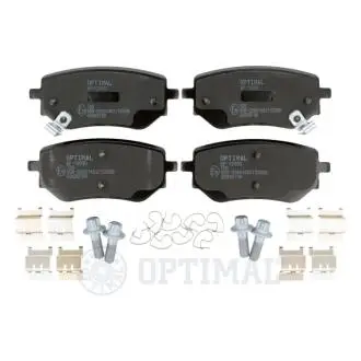 Колодки гальмівні (задні) MB X-class 17-20/Nissan NP300 Navara 15- Q+ (Teves) Optimal BP12930