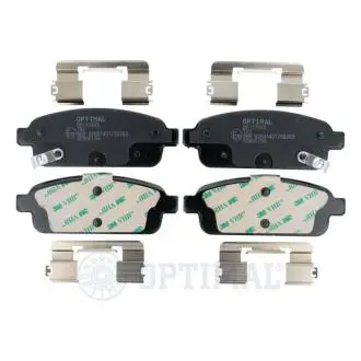 Колодки гальмівні (задні) Nissan Rogue 10-13/Opel Zafira C/Mokka 11-/Astra J/Chevrolet Cruze 09- Optimal BP12935