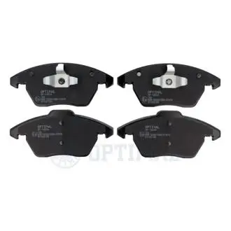 Колодки гальмівні (передні) Audi A3/Skoda Octavia/Fabia/SuperB/VW Caddy/Golf 03- (+датчик) Optimal BP13024