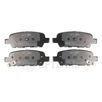 Колодки гальмівні (задні) Renault Koleos/Nissan Juke/Qashqai/X-Trail/Suzuki 08- Optimal BP87601