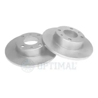 Диск гальмівний (передній) Fiat Panda 80-04/Uno 83-06/Fiorino 80-88/Seat Ibiza 84-93 (227x11)(повний) Optimal BS0290C