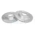 Диск гальмівний (передній) Renault Kangoo 98-/Clio 91-05/Megane 96-03/Nissan Kubistar (238x20)(вент.) Optimal BS0800C (фото 1)