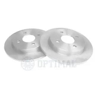 Диск тормозной (задний) Ford Focus 98-04/Fiesta 05-/Sierra 82-93 (253x10) (с покрытием) Optimal BS1550C