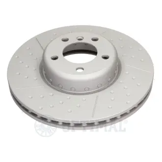 Диск гальмівний (передній) BMW 1 (F20/F21)/3 (F30/F80) (340x30) 11- PRO+ Optimal BS9308HC