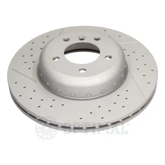 Диск гальмівний (передній) BMW 1 (E82,E87)/ 3 (E90,E91) Perf 03-13 (338x25.9) PRO+ Optimal BS9338HC