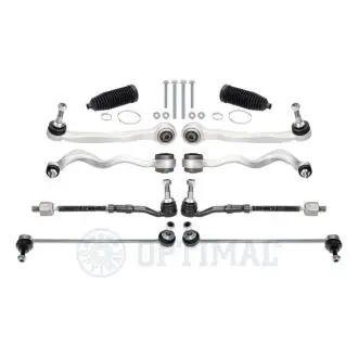 Комплект рычагов подвески (передней) BMW 5 (E60) 03-10 M47/M54/M57/N46/N47/N52/N62 Optimal G82010