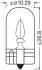 ЛАМПА W3W 12V 3W W2.1x9.5d BLI STANDARD OSRAM 28212BL (фото 3)
