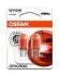 Лампа розжарювання жовта WY5W 12V 5W OSRAM 2827-02B (фото 3)