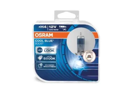 ЛАМПА H4 12V 100/90W P43t Duo - заміна на 62193CBB-2HB OSRAM 62193CBB-HCB